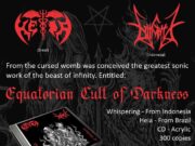 HÉIA: Revelada a arte da capa do split álbum “Equatorian Cult Of Darkness”
