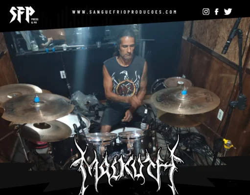 MALKUTH: Bastidores revelam o massacre de Abbadon na bateria para o novo álbum – assista!