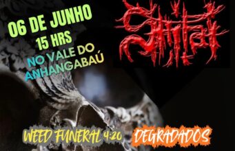 SHITAI: Banda se apresenta no ‘1º Hodierno Underground Rock’ neste sábado (06)