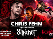 Horror Expo 2026 confirma presença do percussionista Chris Fehn, o número #3 do Slipknot